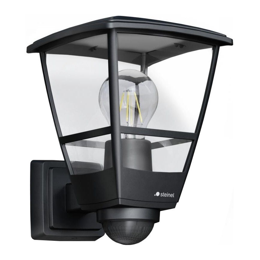 Steinel 084769 - Zunanja stenska svetilka s senzorjem L10S 1xE27/15W/230V IP44