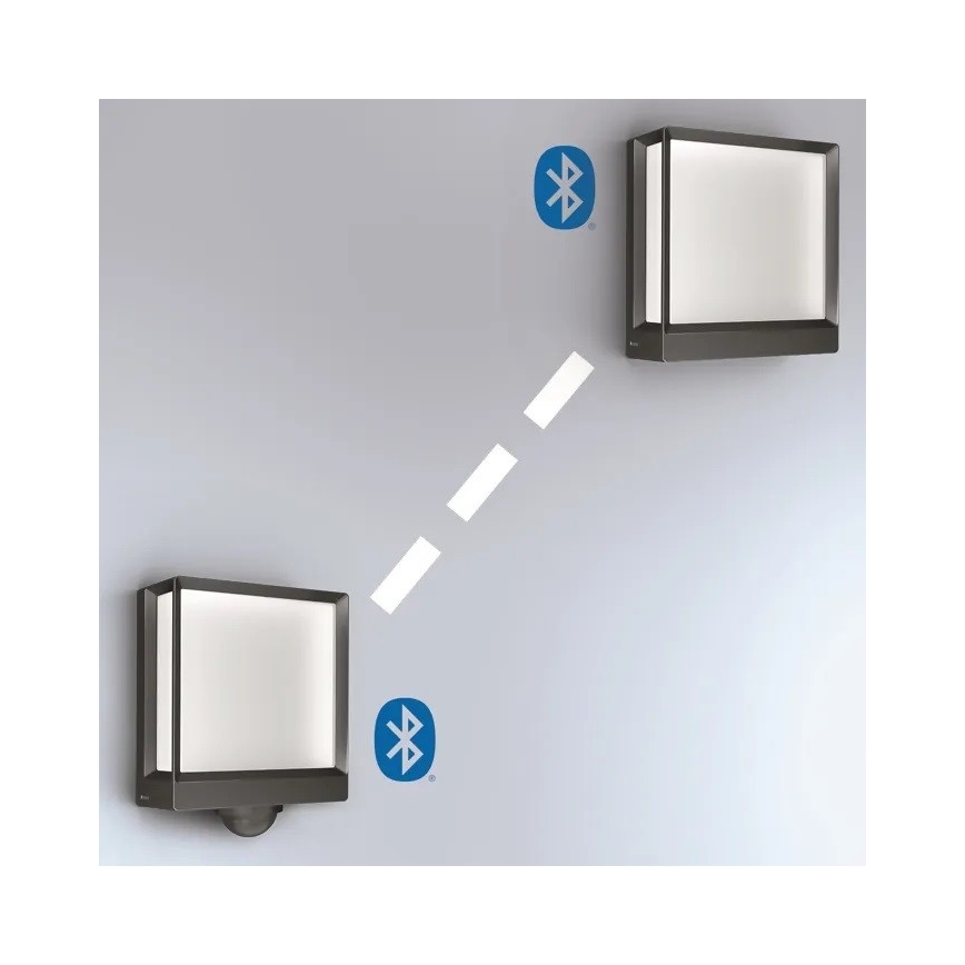 Steinel 085230 - LED Zatemnitvena zunanja stenska svetilka L40C LED/12,9W/230V IP54 antracit