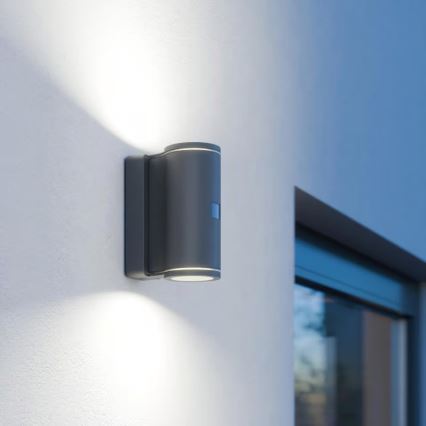 Steinel 087739 - LED zunanja stenska svetilka s senzorjem 2xGU10/14,5W/230V L 940SC IP44
