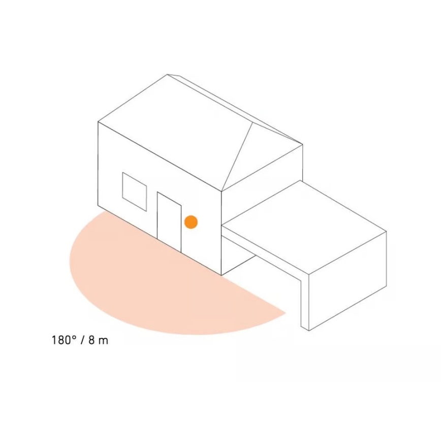 Steinel 087739 - LED zunanja stenska svetilka s senzorjem 2xGU10/14,5W/230V L 940SC IP44