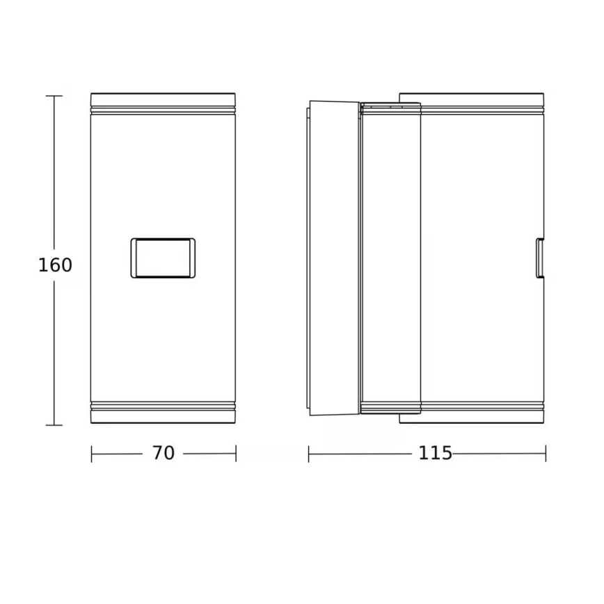Steinel 087739 - LED zunanja stenska svetilka s senzorjem 2xGU10/14,5W/230V L 940SC IP44