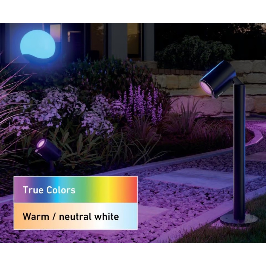 Steinel 089320 - LED RGBW Zunanja svetilka s senzorjem LED/7,9W/24V IP65