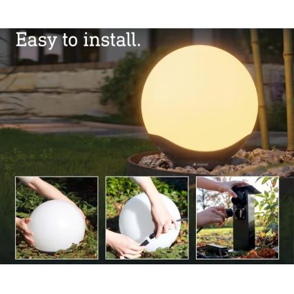 Steinel 089375 - LED RGBW zunanja svetilka s senzorjem LED/9,07W/24V 400 mm IP65