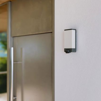 Steinel 094263 - Hišna številka s senzorjem 1xE27/15W/230V L 14 S IP44