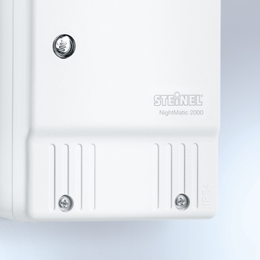 STEINEL 550417 - Stikalo za mrak NightMatic 2000 belo IP54