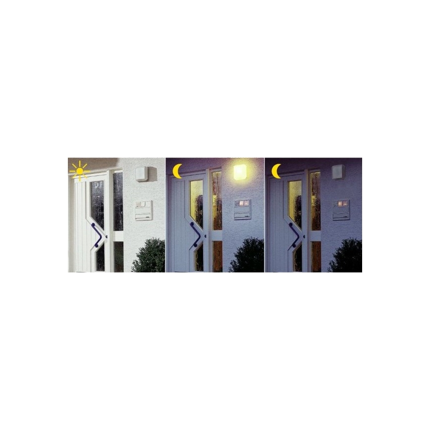 STEINEL 550615 - Stikalo za mrak NightMatic 3000 Vario belo IP54