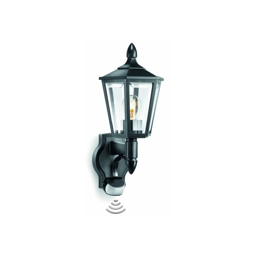 Steinel 617813 - Zunanja senzorska stenska svetilka L 15 1xE27/60W/230V IP44