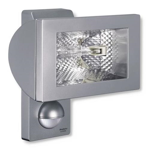 STEINEL 648510 - Halogenski reflektor s senzorjem HS 502 srebrni IP44