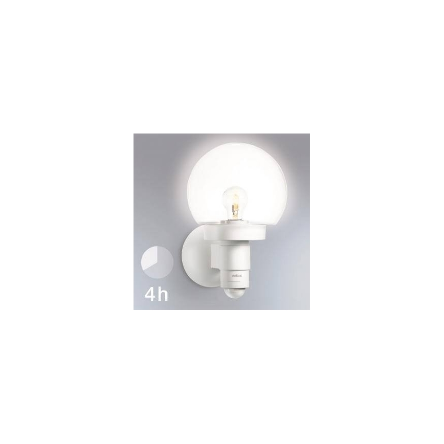 Steinel 657413 - Zunanja senzorska stenska svetilka L 115 S 1xE27/60W/230V IP44