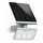 STEINEL 671013 - Solarna LED-reflektor XSolar L-S 1,2W/LED srebrna IP44 2500 mAh