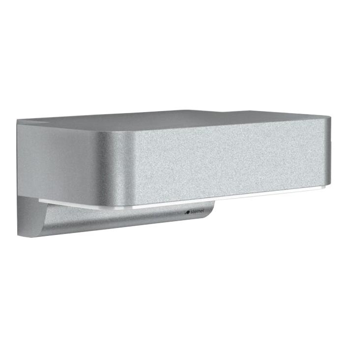 STEINEL 87555 - LED Zunanja stenska svetilka s senzorjem L 800 SC LED/7,5W/230V IP44 srebrna