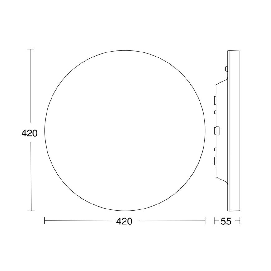 Steinel 067793 - LED Zatemnitvena stropna svetilka s senzorjem RS PRO R30 plus SC 23,7W/230V 3000K IP40