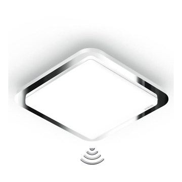STEINEL st007911 - LED Stropna svetilka s senzorjem RS LED D1 LED/11W/230V sijajni krom