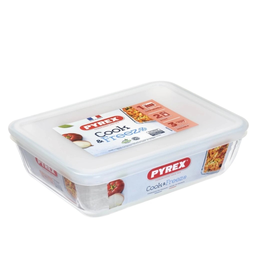 Steklena posoda za živila PYREX 1,5 l