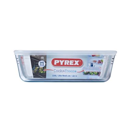 Steklena posoda za živila PYREX 2,6 l