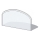 Steklo pod kaminom 1000x550x6 mm semi-arch
