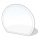 Steklo pod kaminom 1200x1050x8 mm semicircular