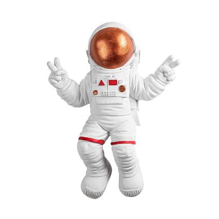 Stenska dekoracija 47x35 cm astronaut baker