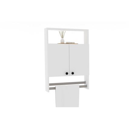 Stenska omarica BANYO 87x60 cm bela