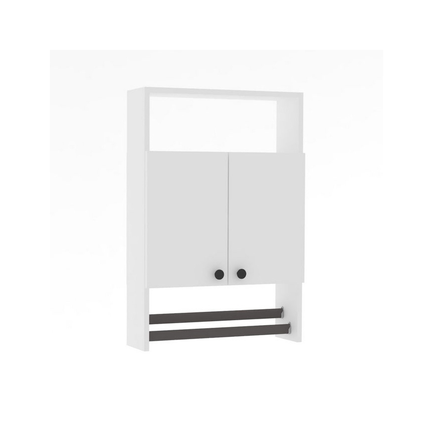 Stenska omarica BANYO 87x60 cm bela