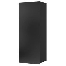 Stenska omarica CALABRINI 117x45 cm črna