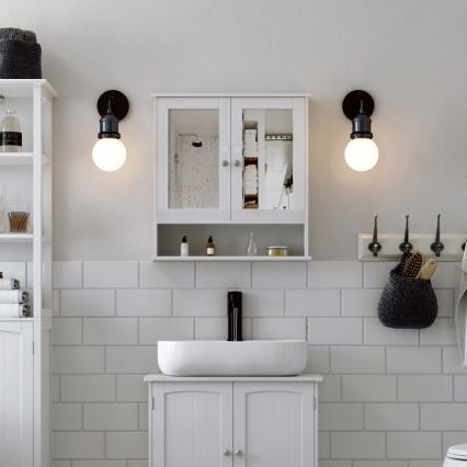 Stenska omarica SIERA bela