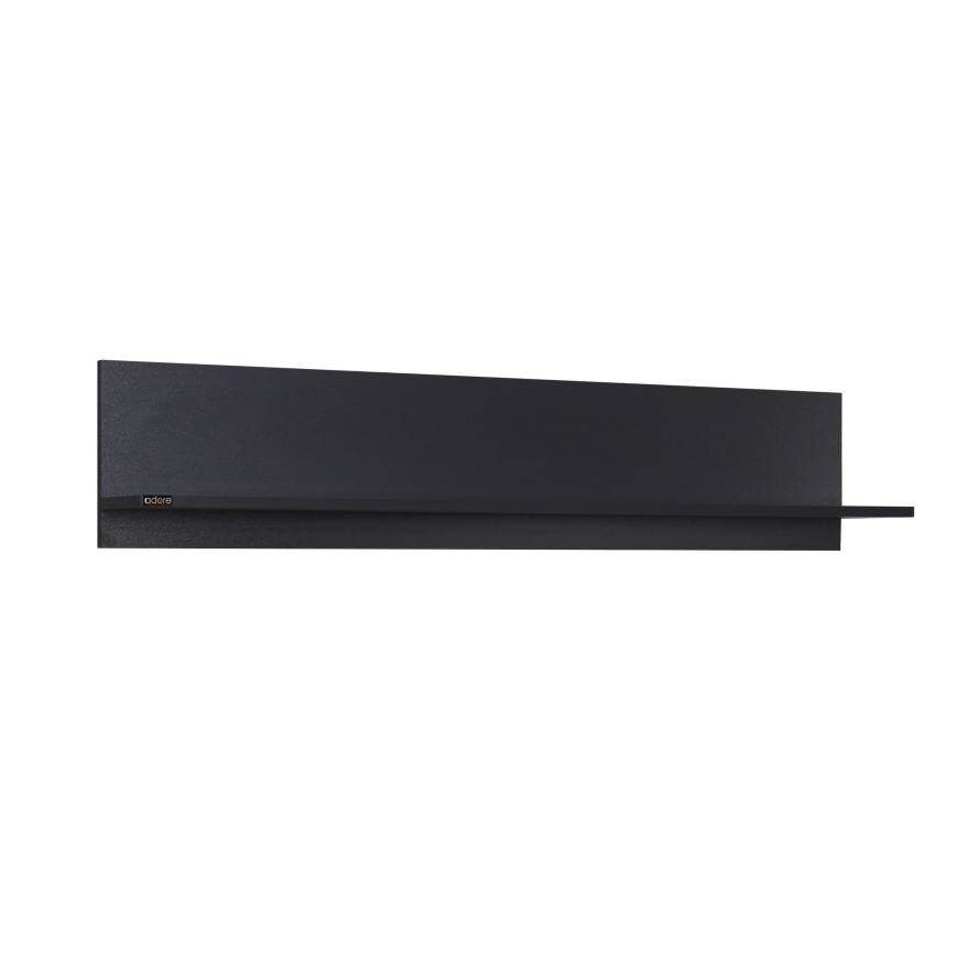 Stenska polica 25x120 cm antracit