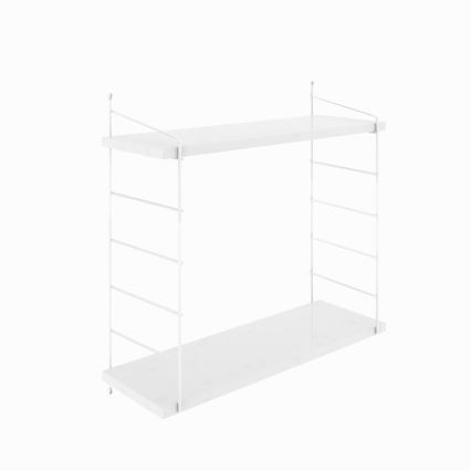 Stenska polica ARMONI 58x72 cm bela