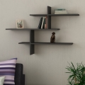 Stenska polica LEO 80,5x123 cm antracit