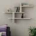 Stenska polica LEO 80,5x123 cm bela