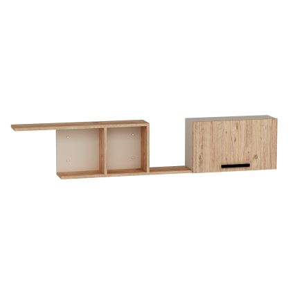Stenska polica NEWRA 35x150 cm bor atlantic