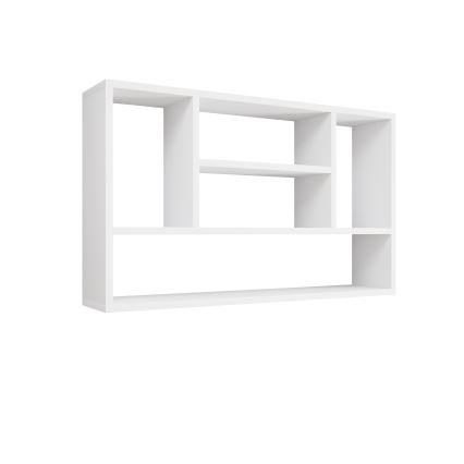 Stenska polica PAPIKO 100x60x20 cm bela