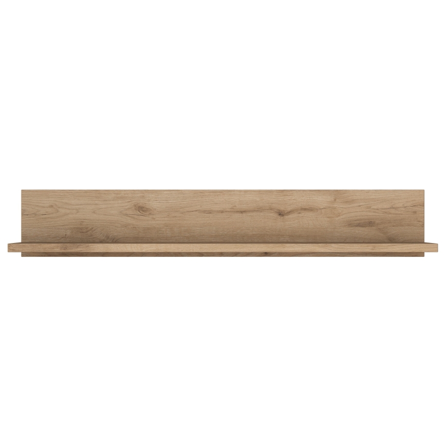 Stenska polica RANI 90x15 cm rjava