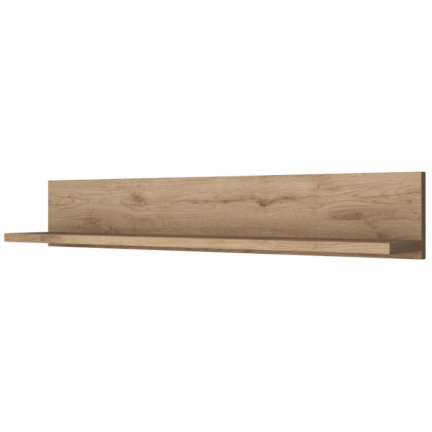 Stenska polica RANI 90x15 cm rjava