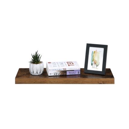Stenska polica SHELFY, rjava