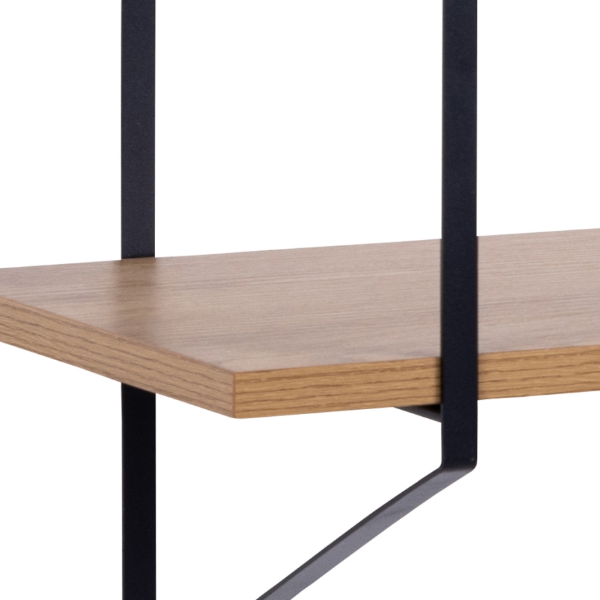 Stenska polica TOCO 191x79 cm hrast