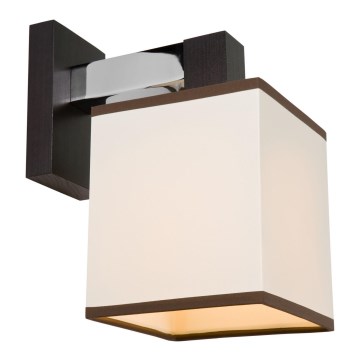 Stenska svetilka AMELIA 1xE27/60W/230V bukev