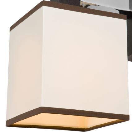 Stenska svetilka AMELIA 1xE27/60W/230V bukev