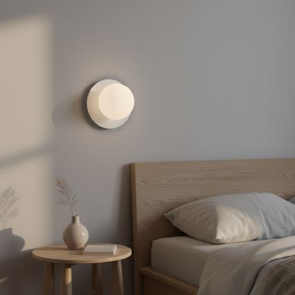 Stenska svetilka AMERICANA 1xG9/8W/230V bela