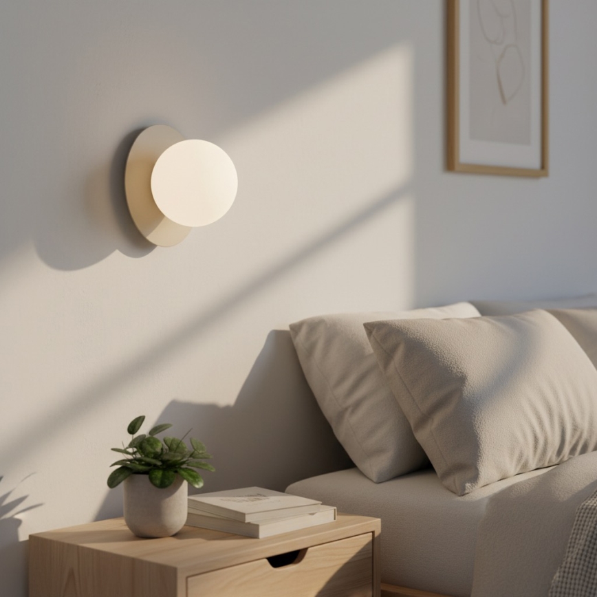 Stenska svetilka AMERICANA 1xG9/8W/230V bež