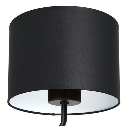 Stenska svetilka ARDEN 1xE27/60W/230V črna/bela