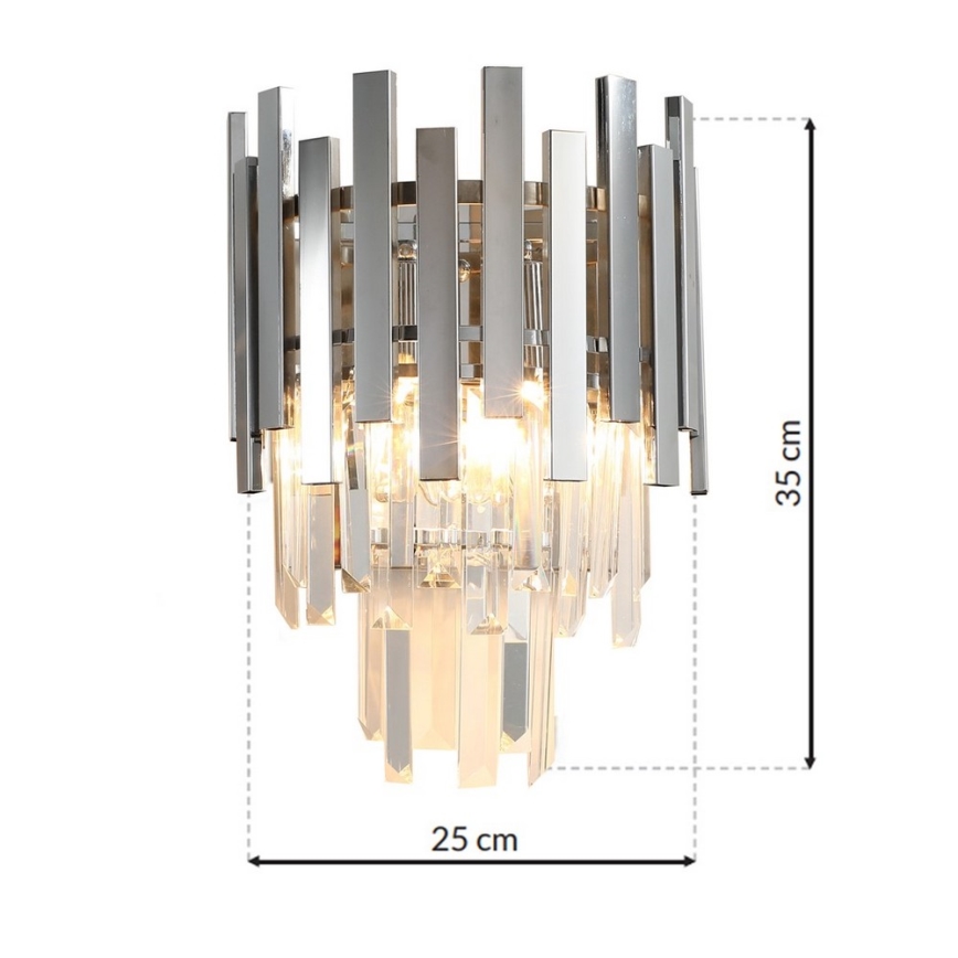 Stenska svetilka ASPEN 2xE14/40W/230V