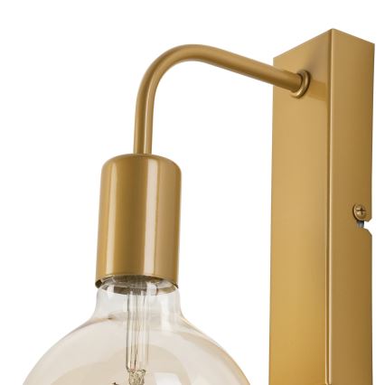 Stenska svetilka ASTRID 1xE27/60W/230V zlata