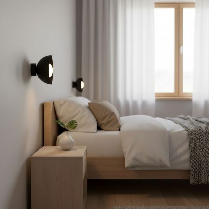 Stenska svetilka BIBI 1xG9/8W/230V črna