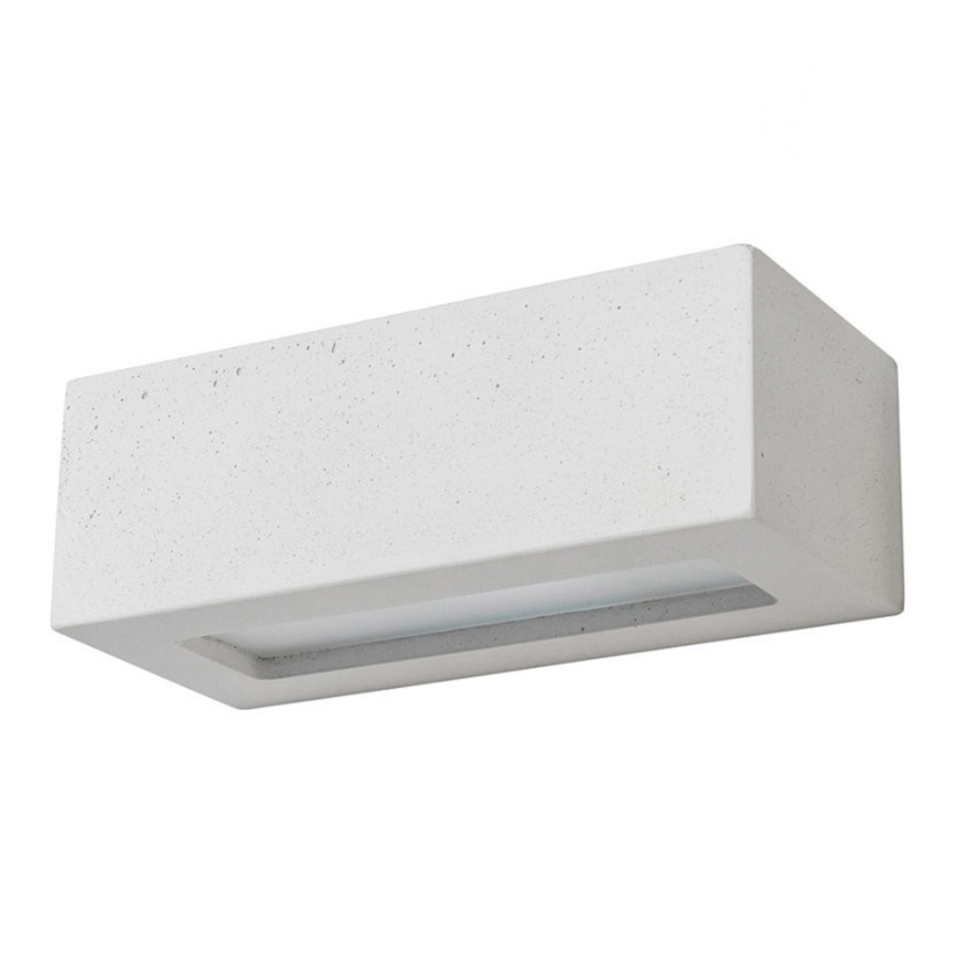 Stenska svetilka BLOCK 1xE27/40W/230V beton