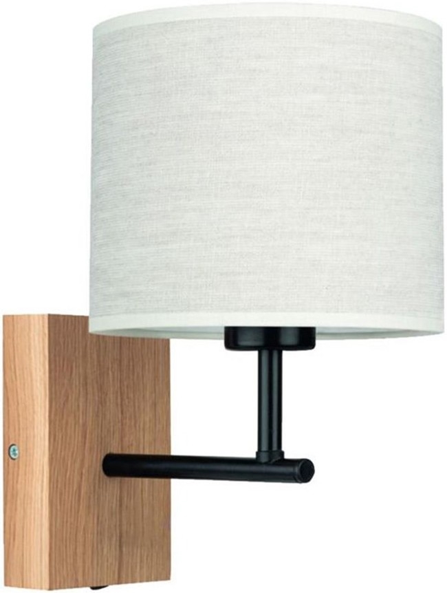 Stenska svetilka BOHO 1xE27/25W/230V hrast