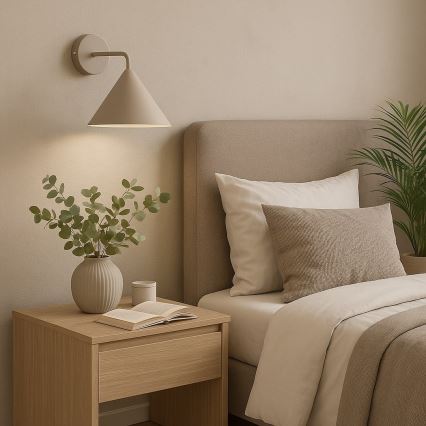 Stenska svetilka CAPITAL 1xGX53/15W/230V bež