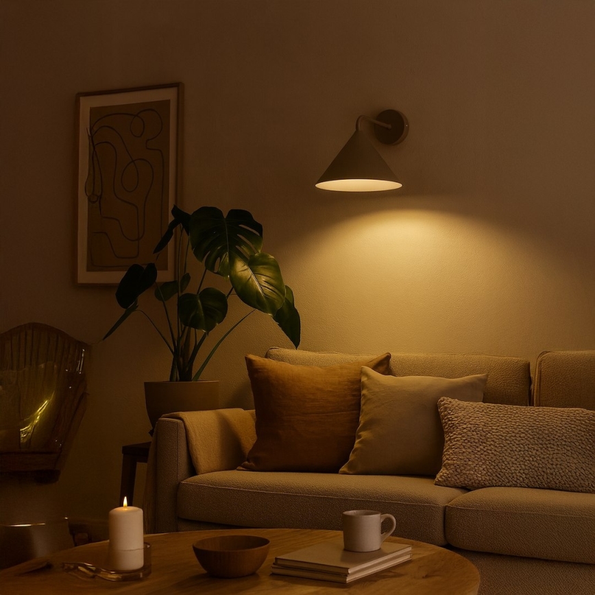 Stenska svetilka CAPITAL 1xGX53/15W/230V bež