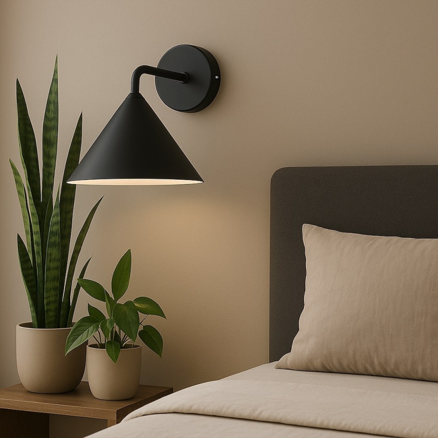 Stenska svetilka CAPITAL 1xGX53/15W/230V črna