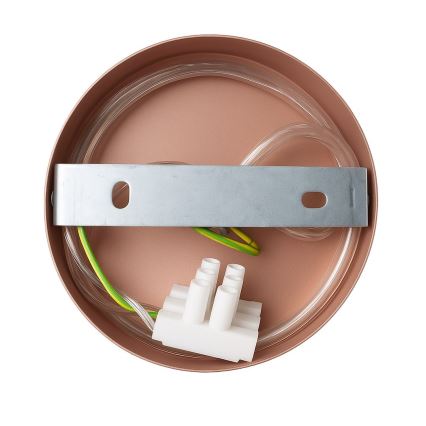 Stenska svetilka CAPITAL 1xGX53/15W/230V rožnato zlato